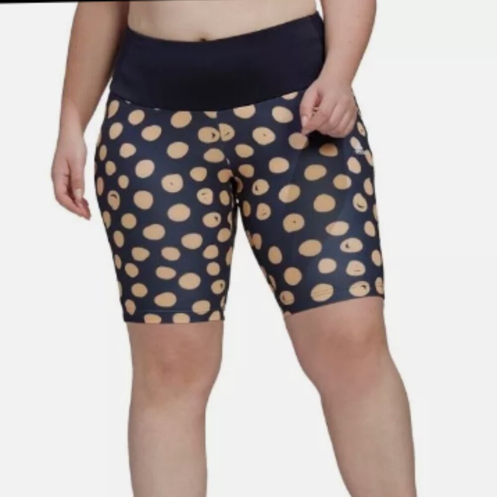 Farm Rio X Adidas High Rise Bike Shorts Size 3X